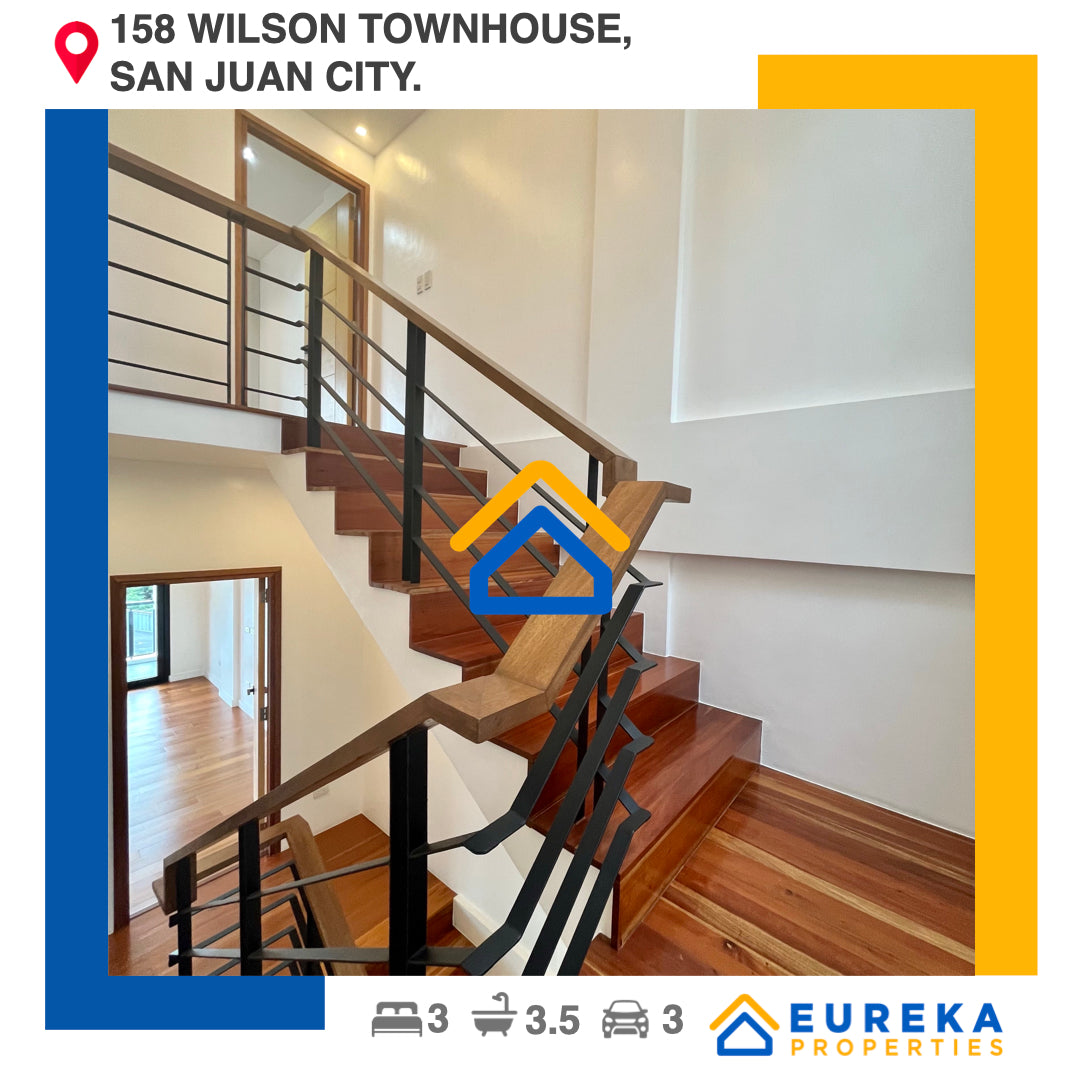 Brand new premium townhouse with automated gate in Wilson, San Juan City.