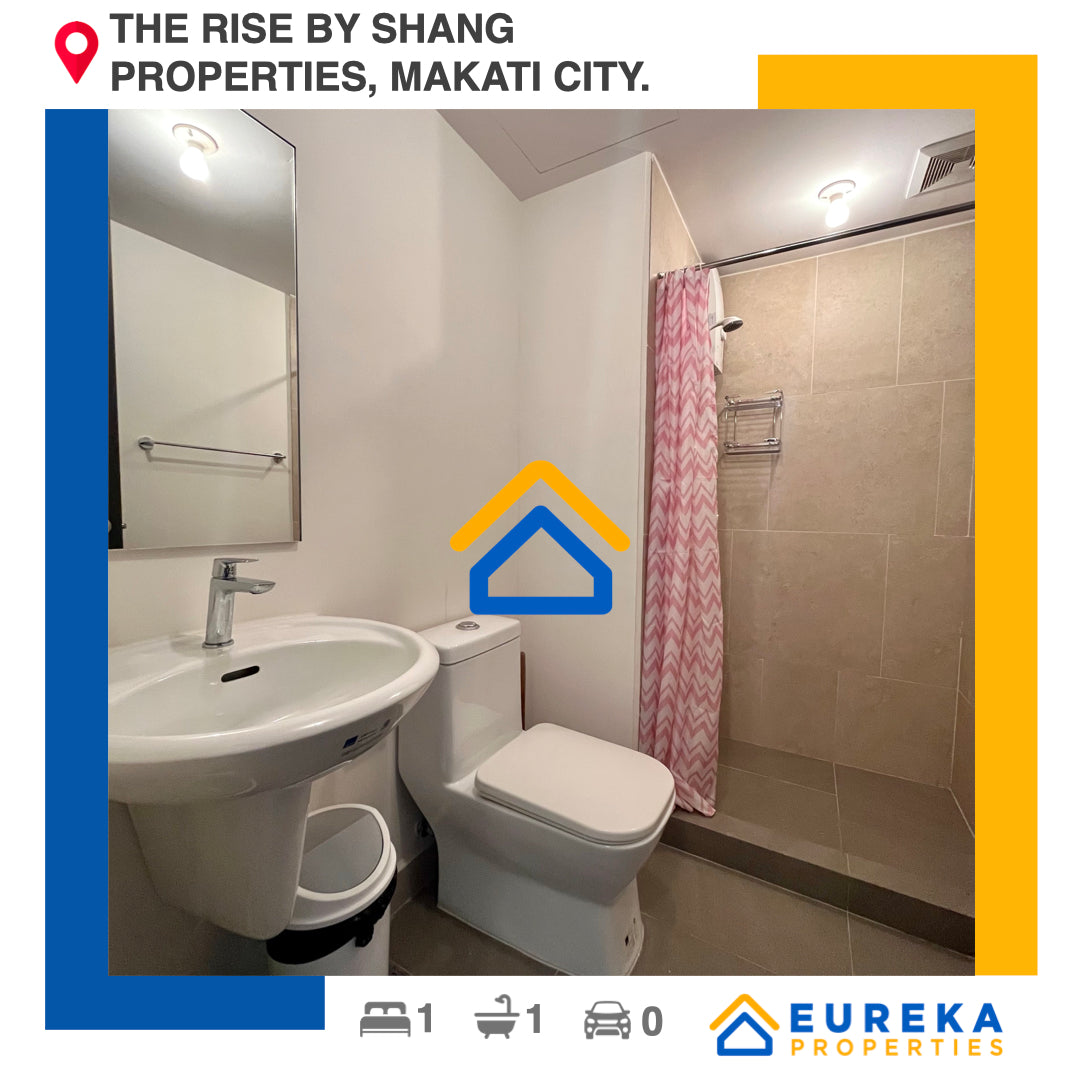 Fully furnished 24 sqm studio unit at The Rise by Shang Properties.