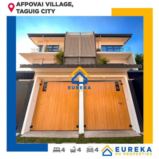 Brand New Premium Modern House and Lot at AFPOVAI Taguig.