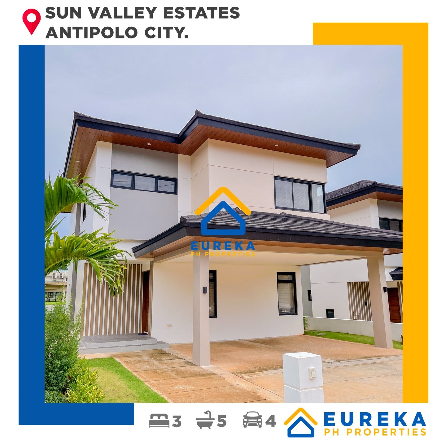 Brand new house and lot in Sun Valley Estates, Anti[polo City.