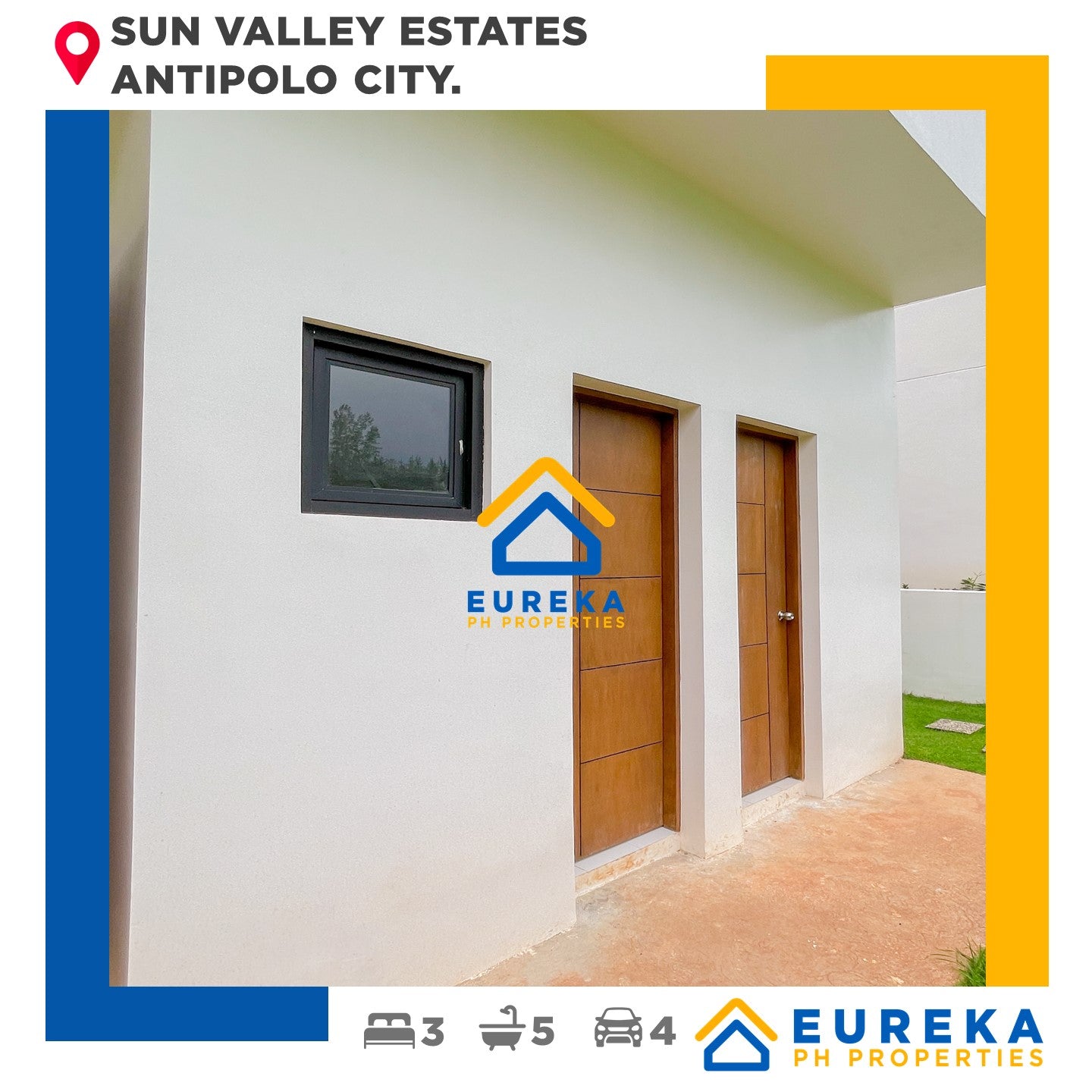 Brand new house and lot in Sun Valley Estates, Anti[polo City.