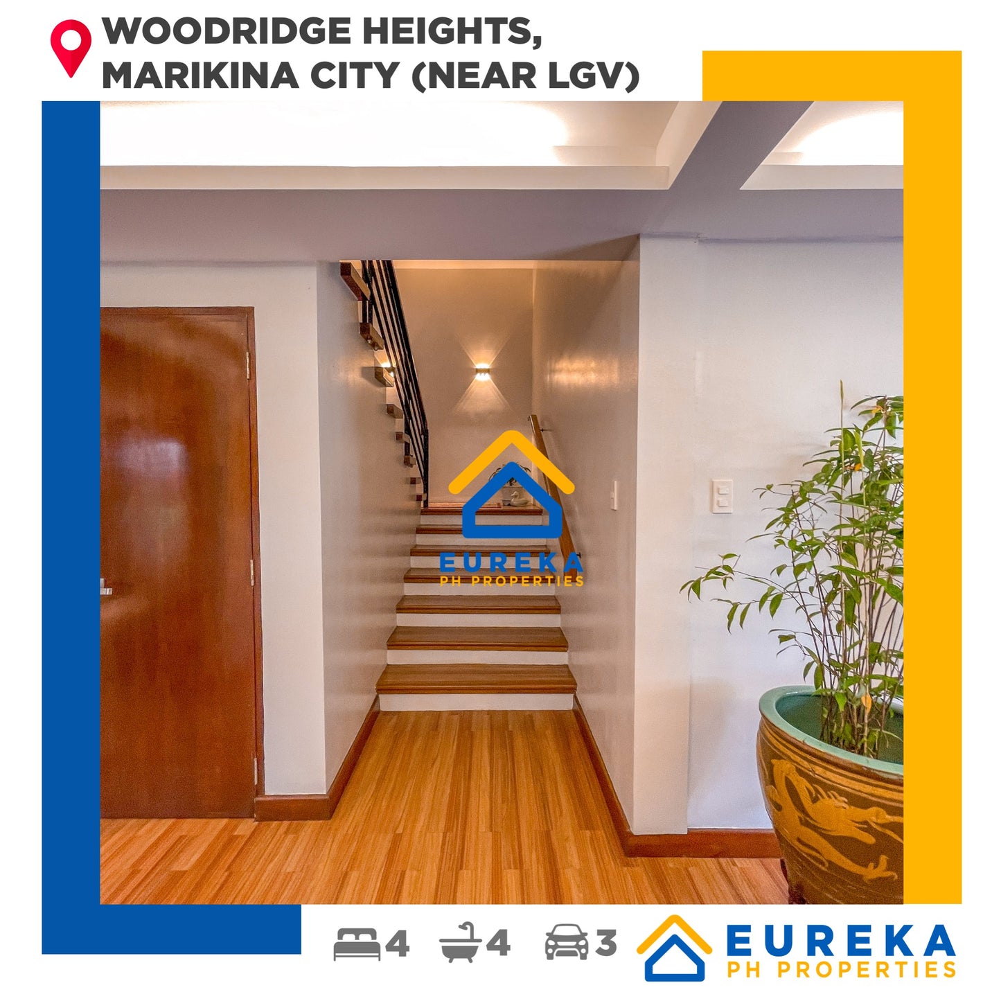 Fully furnished house and lot with elevator at Woodridge Heights, Marikina City (Near LGV Q.C.)